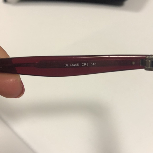 Celine red reading glasses - Picture 5 of 9